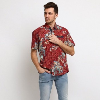 Batik Lengan Pendek POSHBOY ORIGINAL SB7KTXUS Batik Lengan Pendek POSHBOY ORIGINAL SB7KTXUS