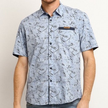 Kemeja Lengan Pendek POSHBOY ORIGINAL SM7B1XCM Kemeja Lengan Pendek POSHBOY ORIGINAL SM7B1XCM