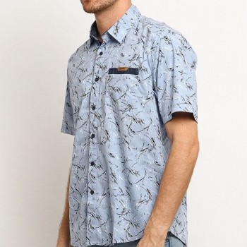 Kemeja Lengan Pendek POSHBOY ORIGINAL SM7B1XCM Kemeja Lengan Pendek POSHBOY ORIGINAL SM7B1XCM